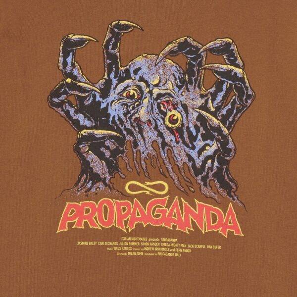 Propaganda Melt Hoodie – Brown Consegna Veloce