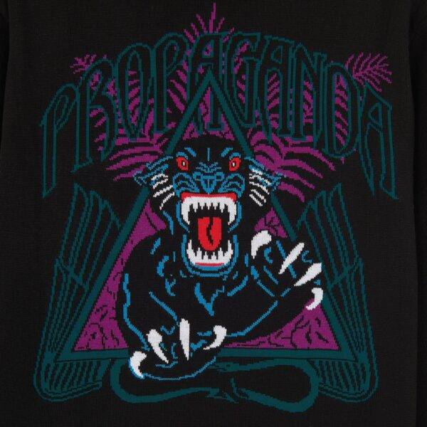 Propaganda Panther Sweater – Black In Saldo