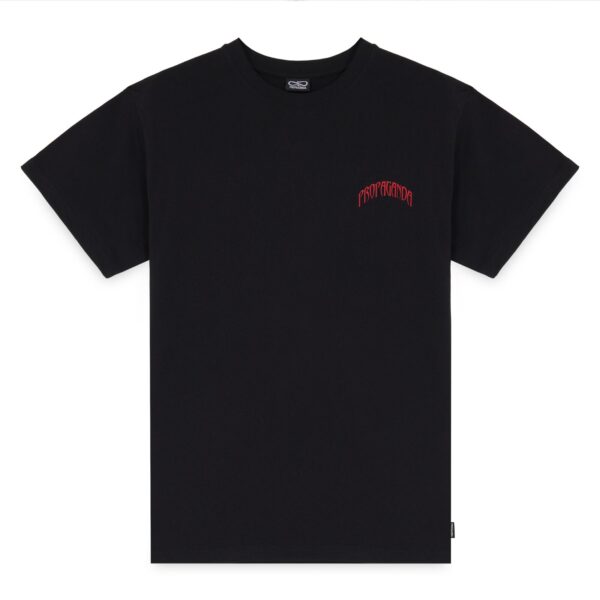 Propaganda Triangle Panda Tee – Black 2025