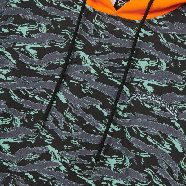 Propaganda Triangle Pain Hoodie – Tiger Camo Qualità Garantita