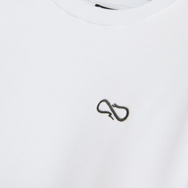 Propaganda Logo Woman Crewneck – White In Saldo