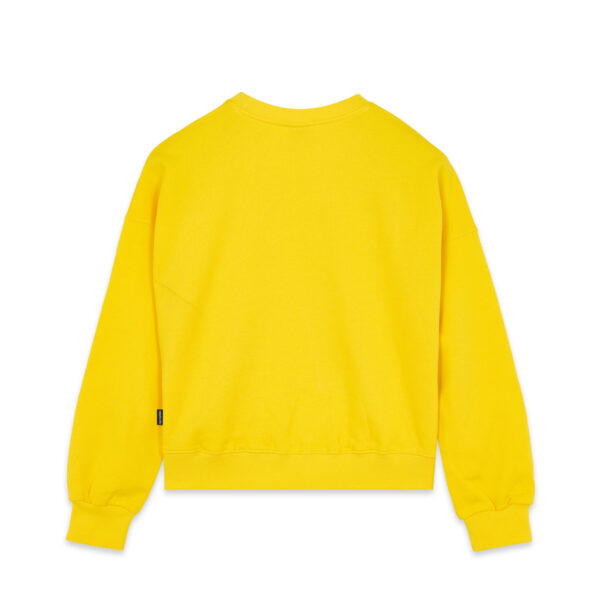 Propaganda Logo Woman Crewneck – Yellow Nuova