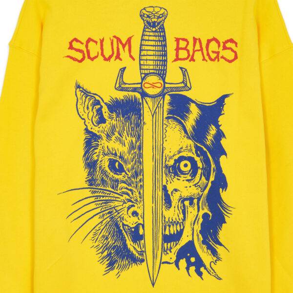Propaganda Bags Hoodie – Yellow Prezzo di fabbrica