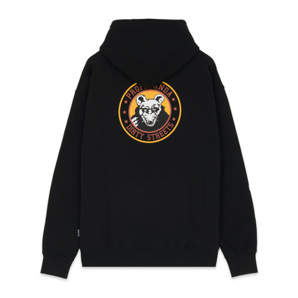 Propaganda Rain Hoodie – Black Grande vendita