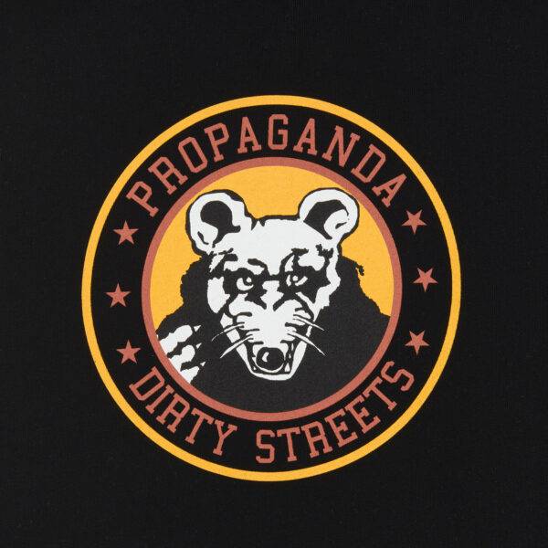Propaganda Rain Hoodie – Black Grande vendita