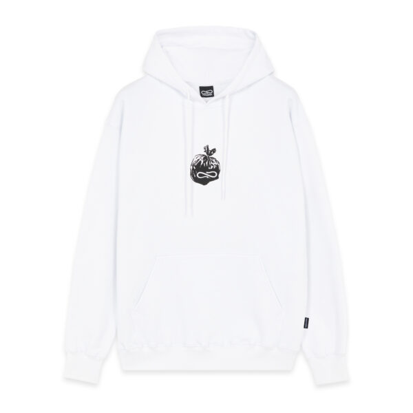 Propaganda Bags Hoodie – White Fornitura limitata