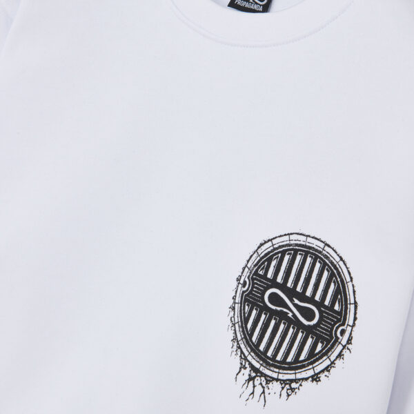 Propaganda Bwrong Crewneck – White Offerta natalizia