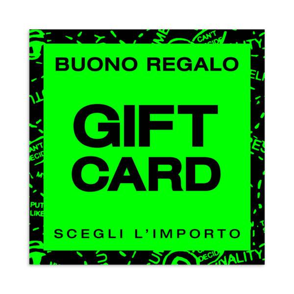 Propaganda GIFT CARD – Buono regalo Offerta Anniversario