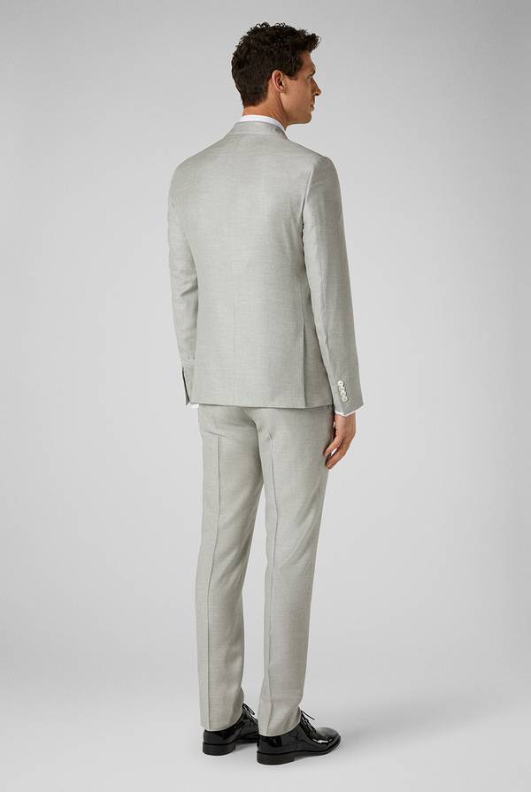 Pull Pal Zileri Abito tre pezzi della linea Cerimonia in lana e viscosa stretch Saldi Di Fabbrica