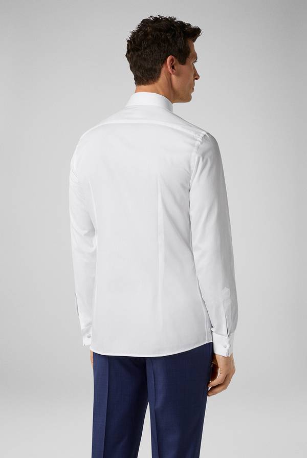 Pull Pal Zileri Camicia in puro cotone della linea Cerimonia con micro disegnature Nuova