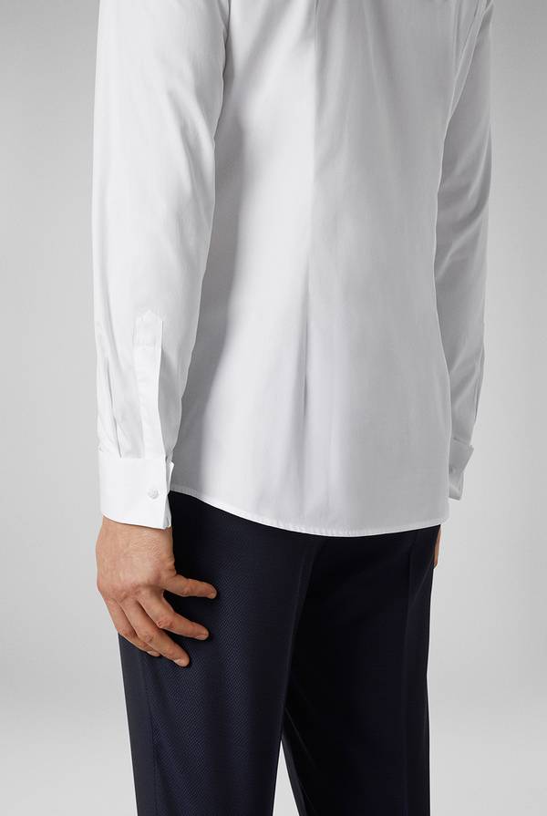 Pull Pal Zileri Camicia in puro cotone della linea Cerimonia con collo ad ala Moda