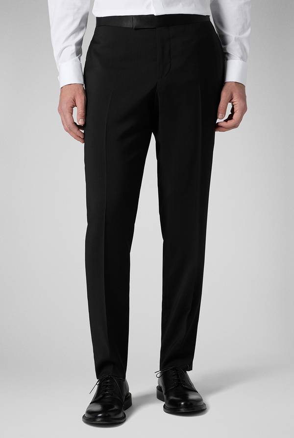 Pull Pal Zileri Pantalone classico con banda in raso in vita Spedizione Gratuita