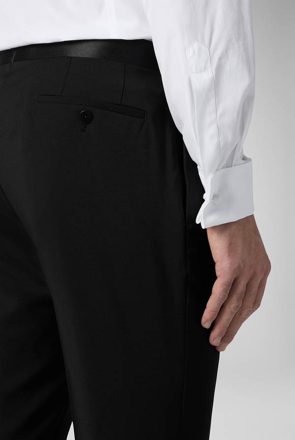 Pull Pal Zileri Pantalone classico con banda in raso in vita Spedizione Gratuita