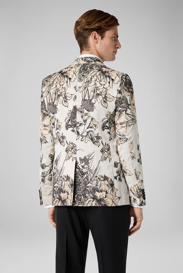 Pull Pal Zileri Giacca smoking con motivo floreale Soddisfazione Garantita