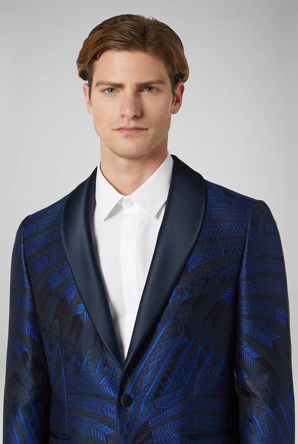 Pull Pal Zileri Giacca smoking con motivo jacquard Qualità Garantita