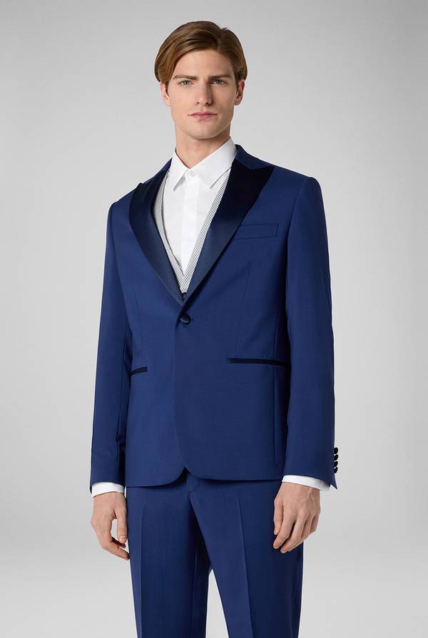Pull Pal Zileri Smoking in lana con rever in satin Promozione Limitata