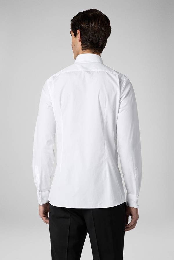 Pull Pal Zileri Camicia Cerimonia bianca con collo smoking Sottocosto