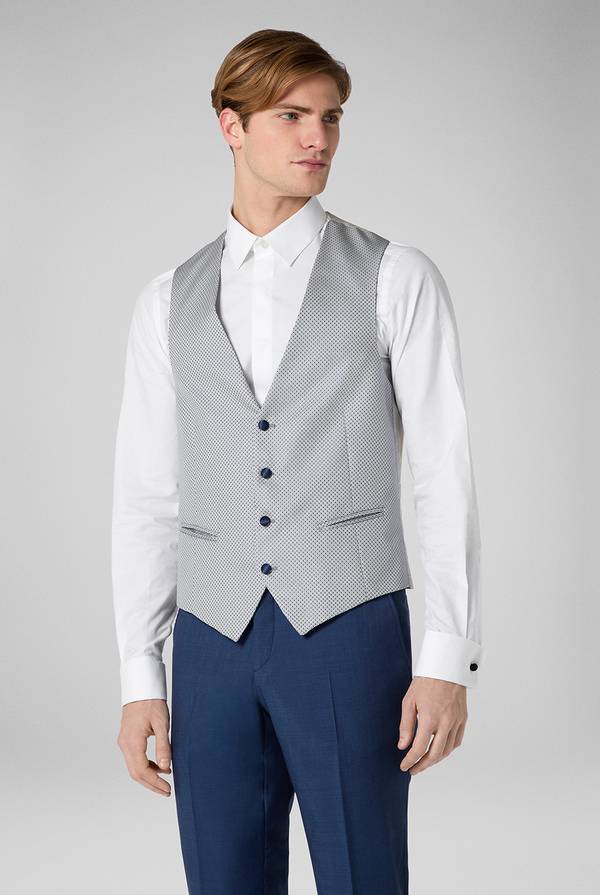 Pull Pal Zileri Gilet Cerimonia con lavorazione jacquard Presa