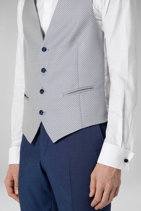 Pull Pal Zileri Gilet Cerimonia con lavorazione jacquard Presa