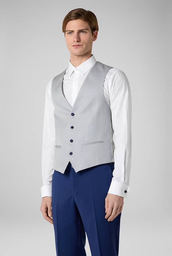 Pull Pal Zileri Gilet Cerimonia con lavorazione jacquard Sconto