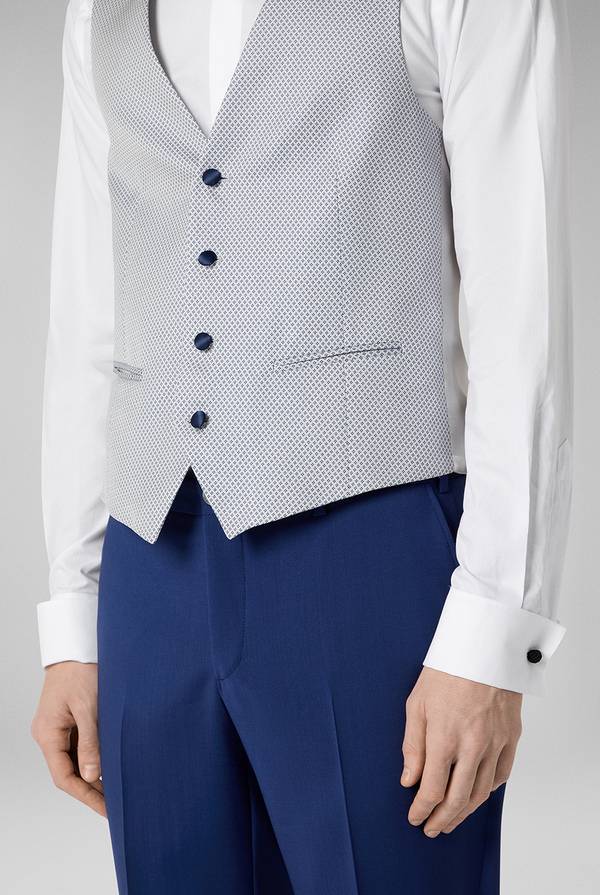 Pull Pal Zileri Gilet Cerimonia con lavorazione jacquard Sconto