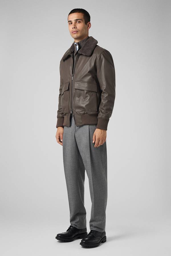 Pull Pal Zileri Pantaloni doppia pince in lana stretch Negozio