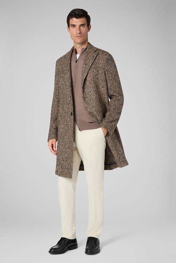 Pull Pal Zileri Pantaloni in velluto corduroy e lana Italy
