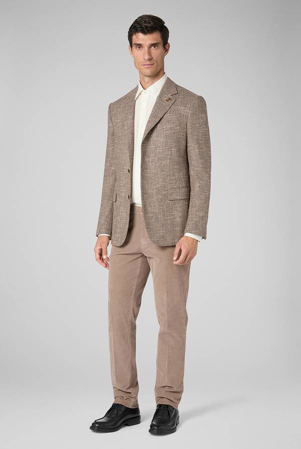 Pull Pal Zileri Pantaloni chino tinti in capo in cotone corduroy Vendita