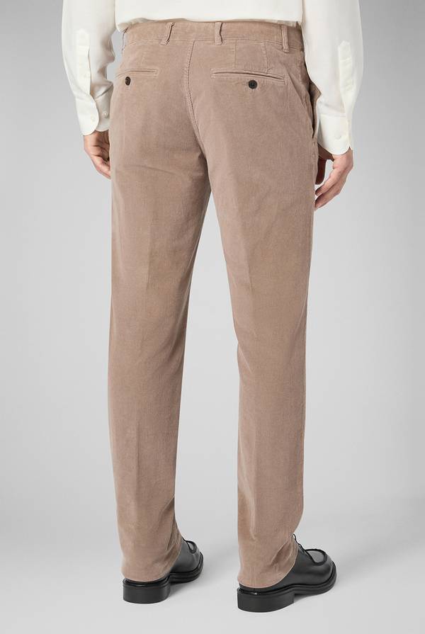 Pull Pal Zileri Pantaloni chino tinti in capo in cotone corduroy Vendita