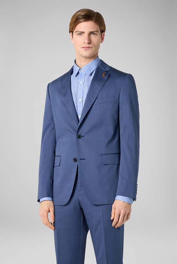 Pull Pal Zileri Abito Vicenza in seta e cotone stretch Promozione Limitata