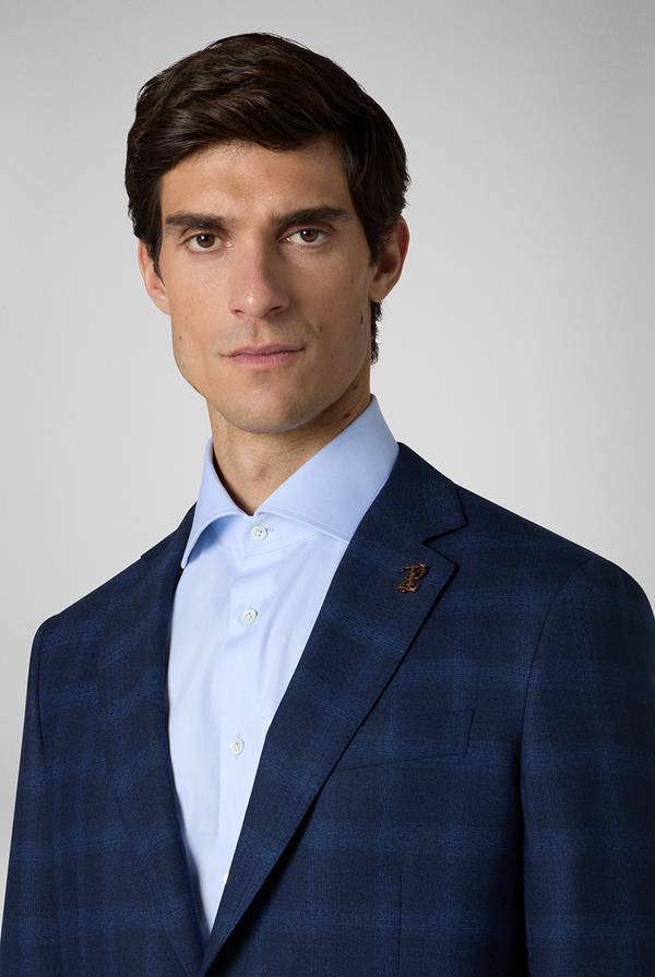 Pull Pal Zileri Abito Vicenza con motivo Principe di Galles Vendita Economica