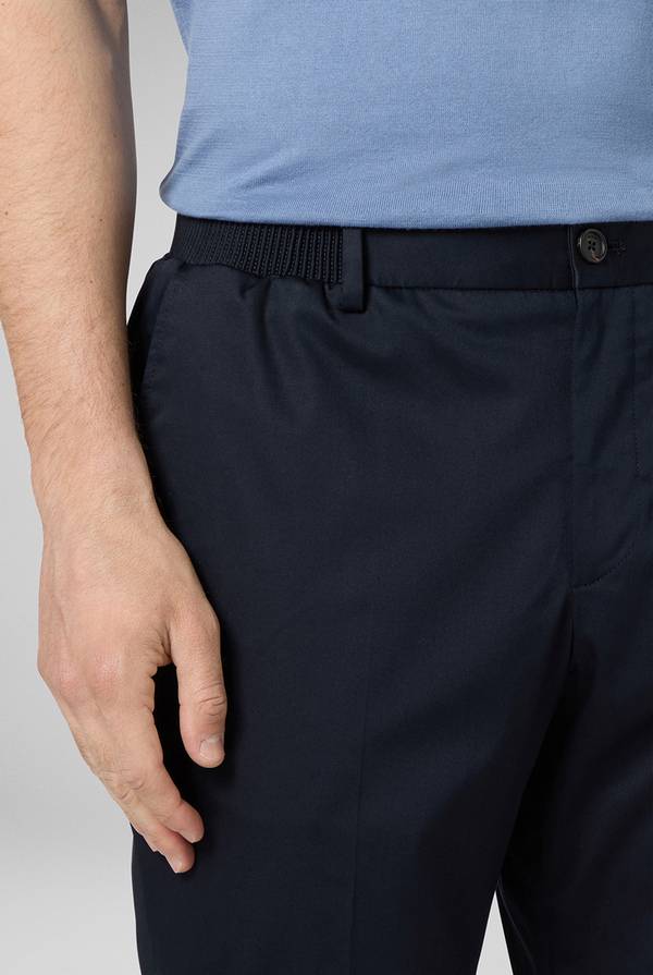 Pull Pal Zileri Pantalone in cotone e tencel stretch Italy