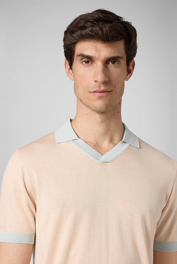 Pull Pal Zileri Polo a maniche corte con scollo a V Fino Al -60%
