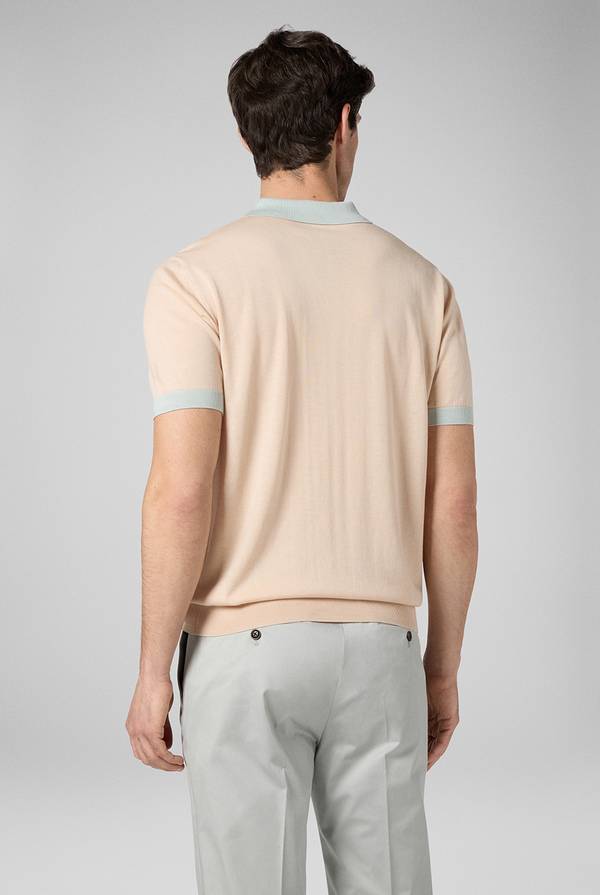 Pull Pal Zileri Polo a maniche corte con scollo a V Fino Al -60%