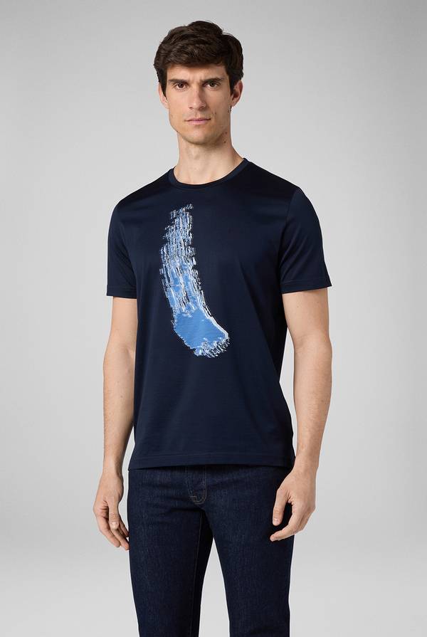 Pull Pal Zileri Tshirt con lavorazione jacquard Sottocosto