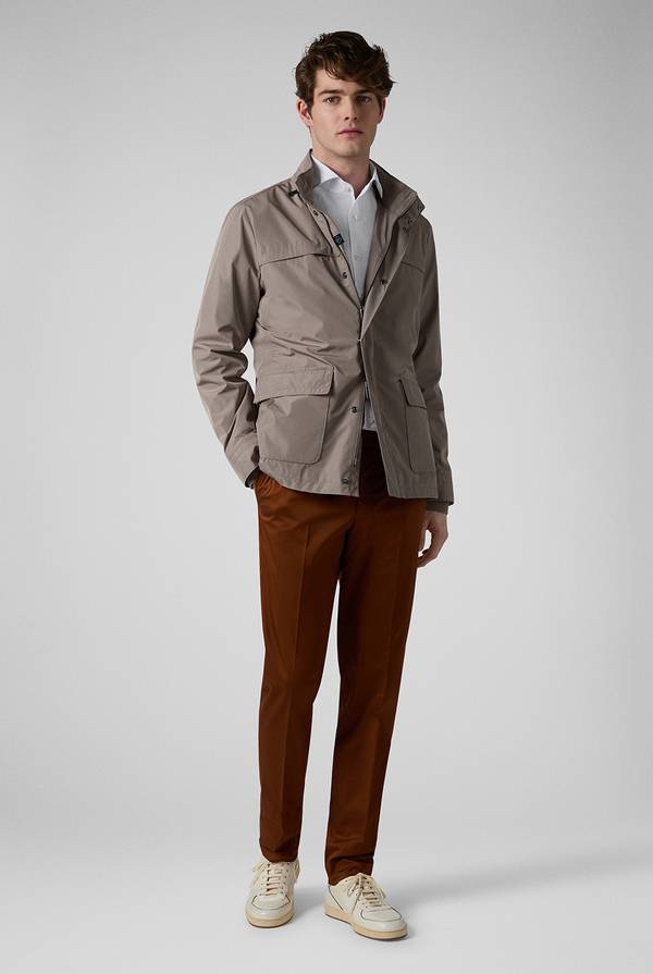 Pull Pal Zileri Oyster Field Jacket in nylon ultra leggero Presa