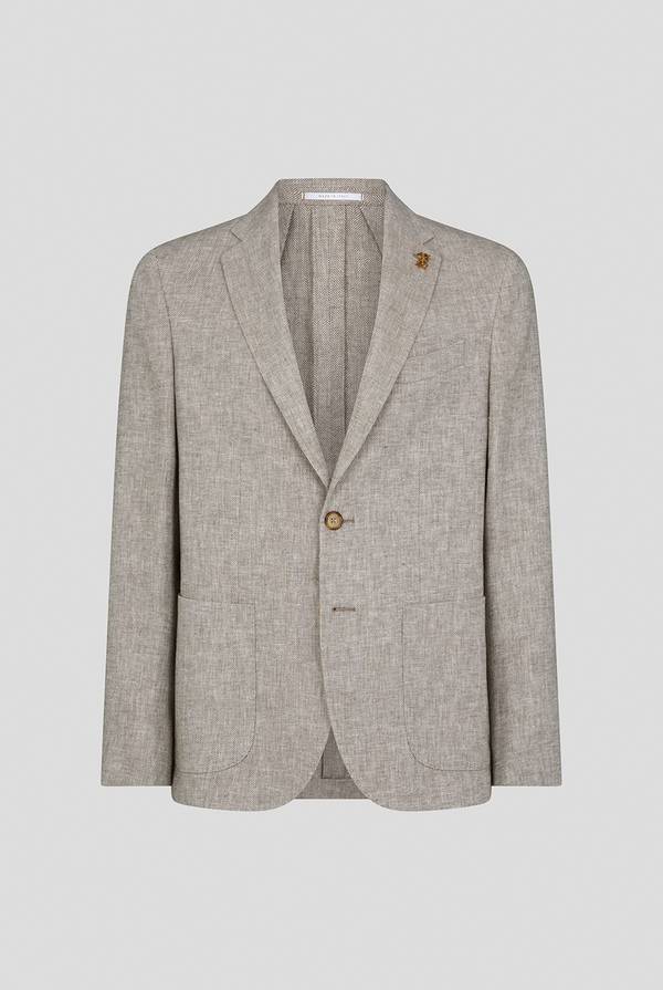 Pull Pal Zileri Giacca Brera in lino e cotone Offerta