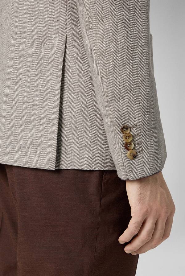 Pull Pal Zileri Giacca Brera in lino e cotone Offerta