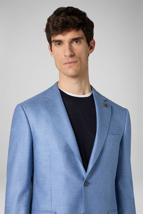 Pull Pal Zileri Giacca Vicenza in lana e seta In Vendita