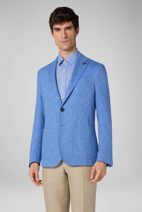 Pull Pal Zileri Giacca Brera in lino e cotone Negozio
