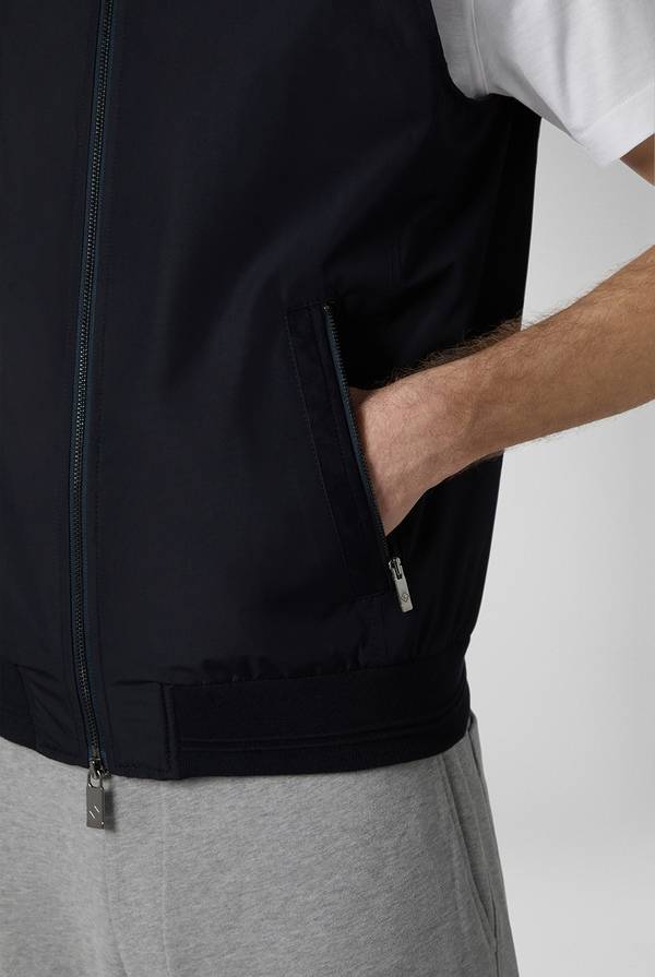 Pull Pal Zileri Outerwear gilet in nylon ultra leggero Italia