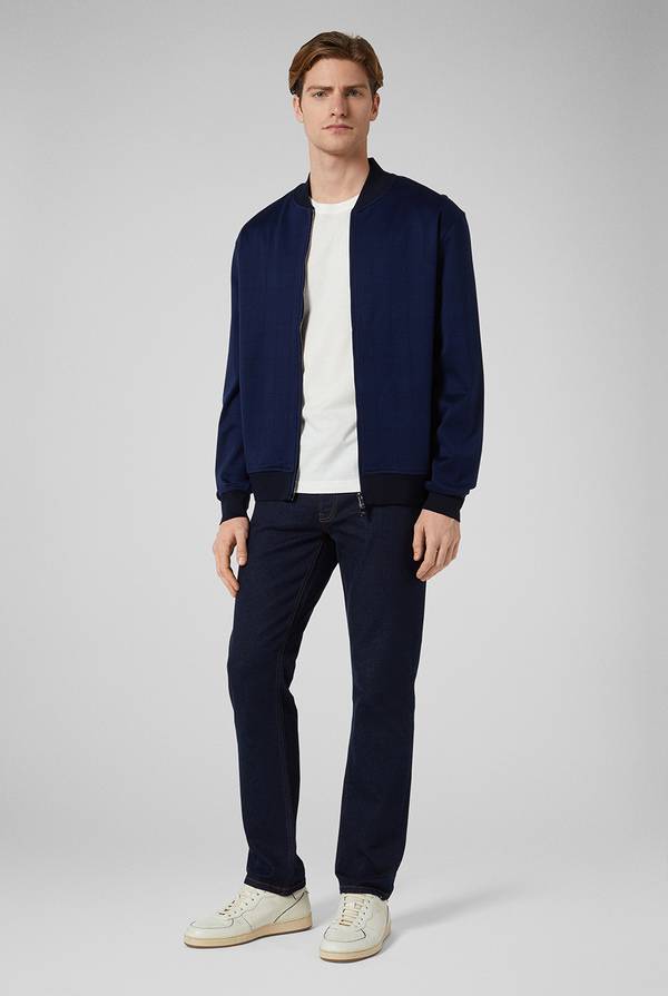 Pull Pal Zileri Felpa in cotone jacquard Promozione