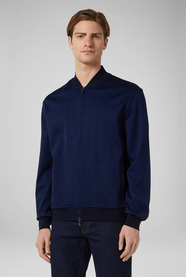 Pull Pal Zileri Felpa in cotone jacquard Promozione