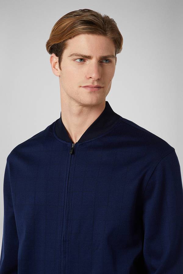 Pull Pal Zileri Felpa in cotone jacquard Promozione