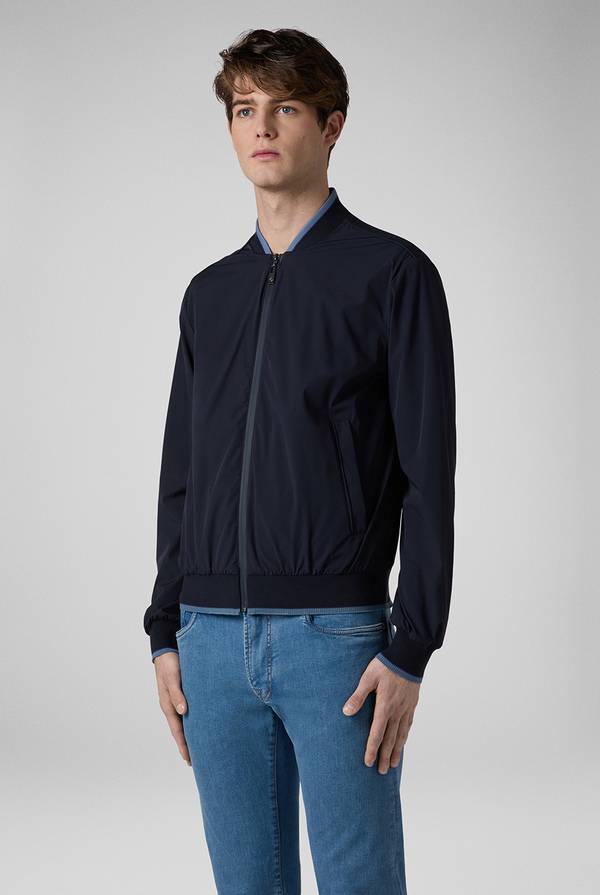 Pull Pal Zileri Bomber in soft shell color tortora Soddisfazione Garantita