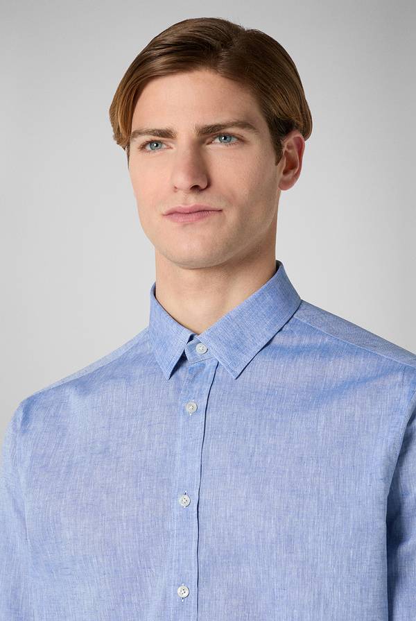 Pull Pal Zileri Camicia in lino e cotone Prezzo Ridotto