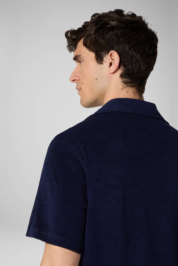 Pull Pal Zileri Camicia bowling in jersey Novità