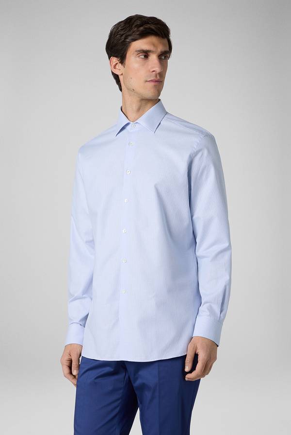 Pull Pal Zileri Camicia in puro cotone jacquard Online