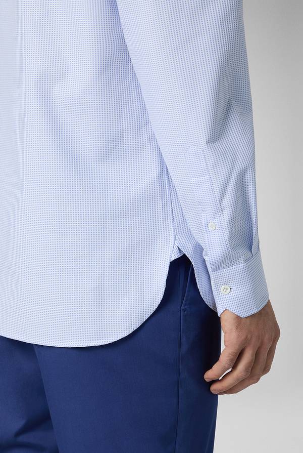 Pull Pal Zileri Camicia in puro cotone jacquard Online