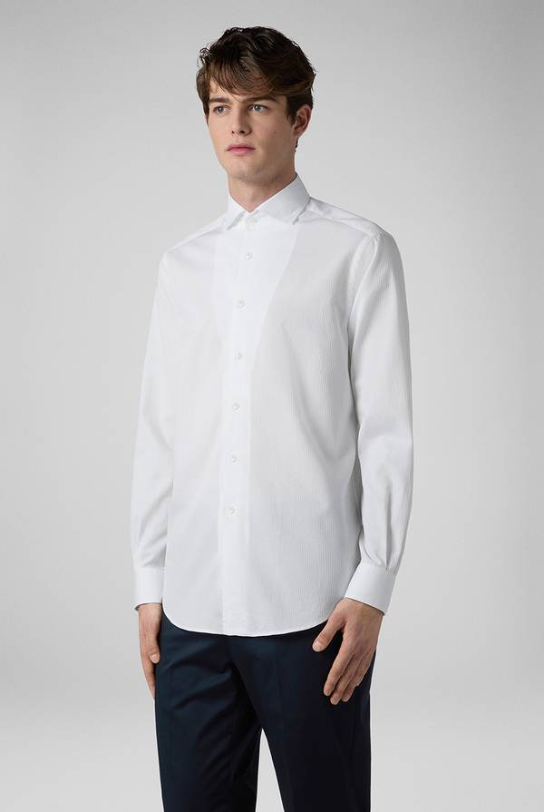 Pull Pal Zileri Camicia bianca in cotone Offerte